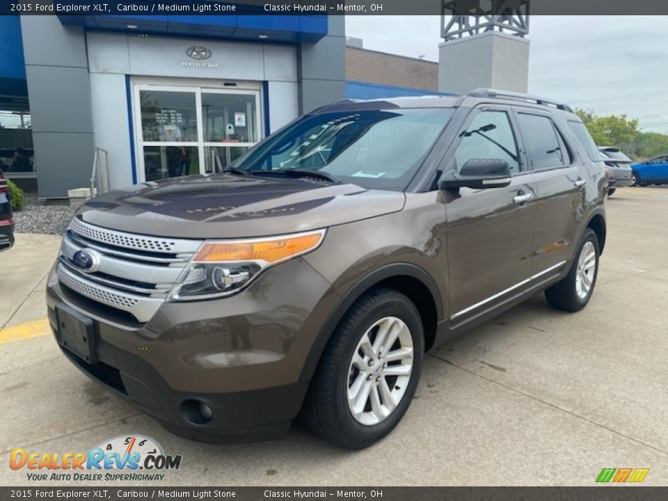 2015 Ford Explorer XLT Caribou / Medium Light Stone Photo #1