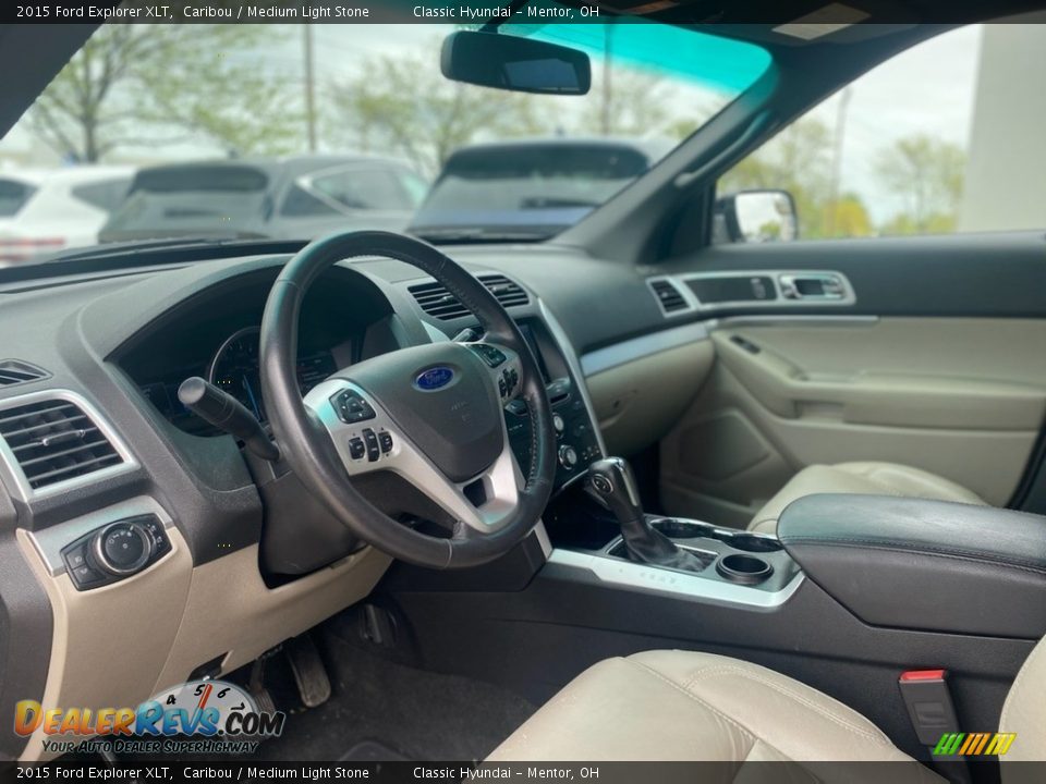 2015 Ford Explorer XLT Caribou / Medium Light Stone Photo #3