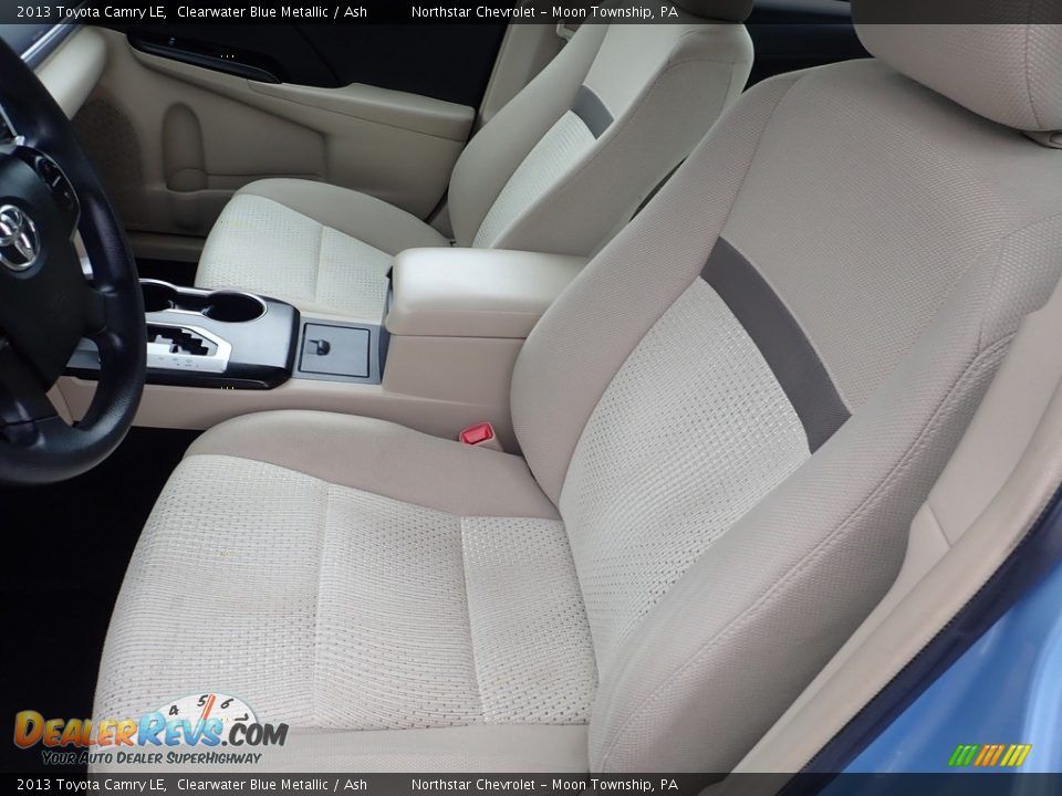 2013 Toyota Camry LE Clearwater Blue Metallic / Ash Photo #8