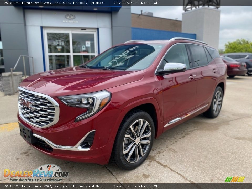 2018 GMC Terrain Denali AWD Red Quartz Tintcoat / ­Jet Black Photo #1