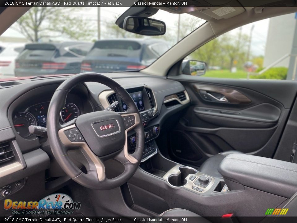 2018 GMC Terrain Denali AWD Red Quartz Tintcoat / ­Jet Black Photo #3