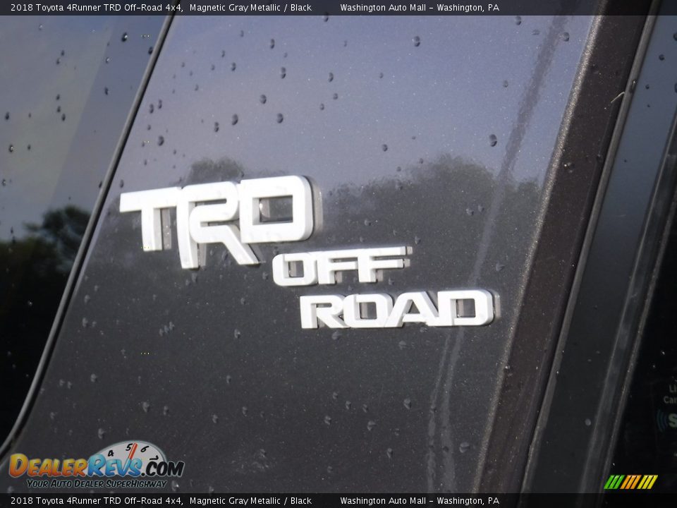 2018 Toyota 4Runner TRD Off-Road 4x4 Magnetic Gray Metallic / Black Photo #12