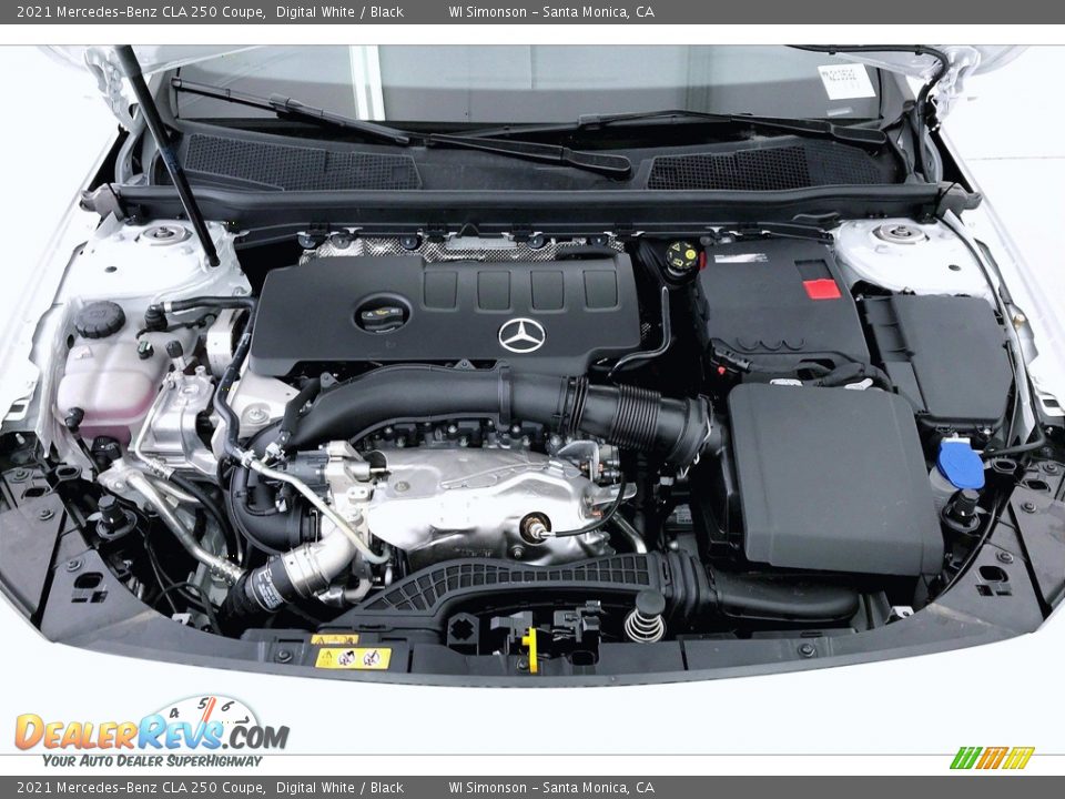 2021 Mercedes-Benz CLA 250 Coupe 2.0 Liter Twin-Turbocharged DOHC 16-Valve VVT 4 Cylinder Engine Photo #9