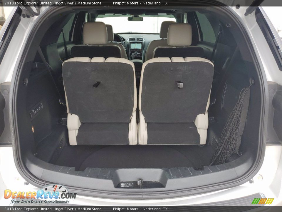 2018 Ford Explorer Limited Ingot Silver / Medium Stone Photo #23