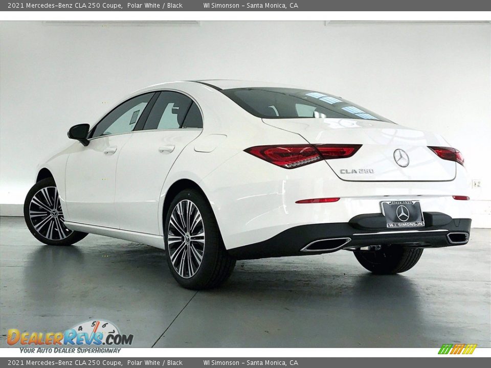 2021 Mercedes-Benz CLA 250 Coupe Polar White / Black Photo #2