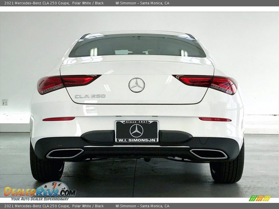 2021 Mercedes-Benz CLA 250 Coupe Polar White / Black Photo #3