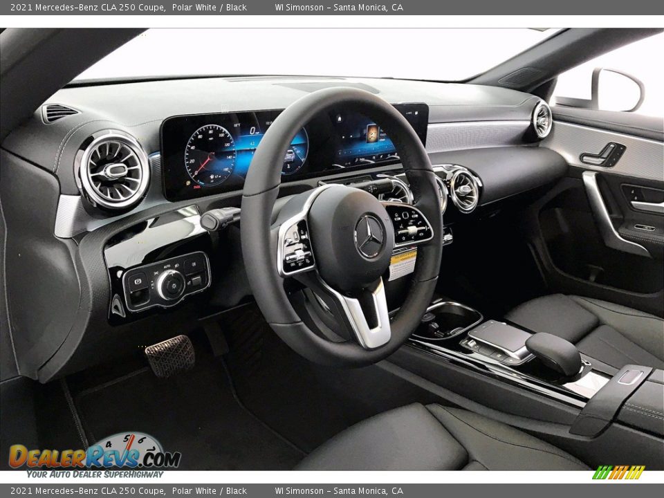 2021 Mercedes-Benz CLA 250 Coupe Polar White / Black Photo #4