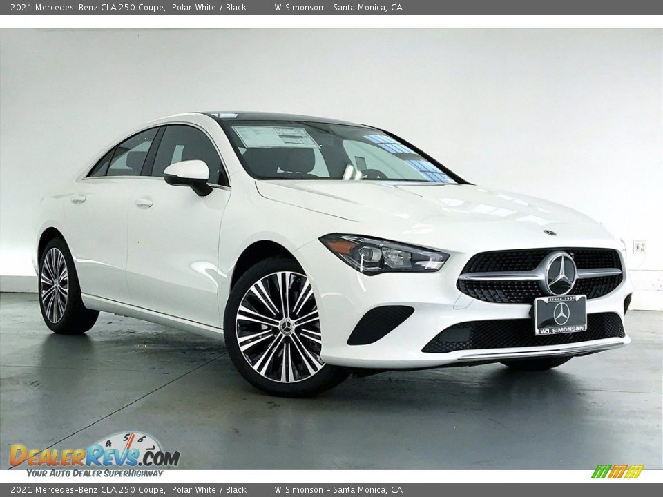 2021 Mercedes-Benz CLA 250 Coupe Polar White / Black Photo #12