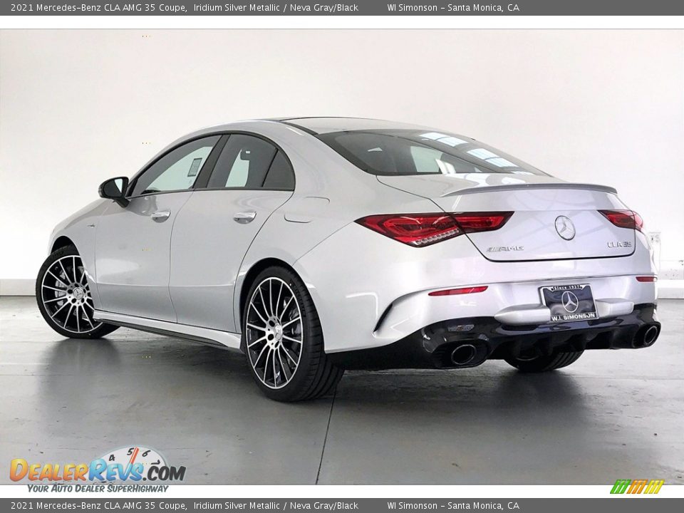 2021 Mercedes-Benz CLA AMG 35 Coupe Iridium Silver Metallic / Neva Gray/Black Photo #2