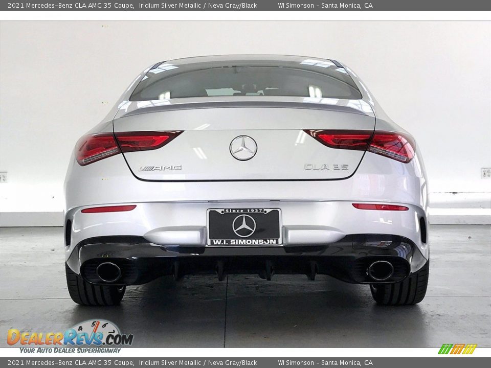 2021 Mercedes-Benz CLA AMG 35 Coupe Iridium Silver Metallic / Neva Gray/Black Photo #3