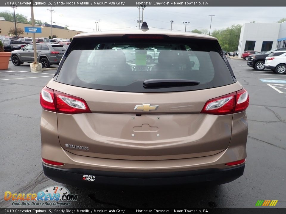 2019 Chevrolet Equinox LS Sandy Ridge Metallic / Medium Ash Gray Photo #6