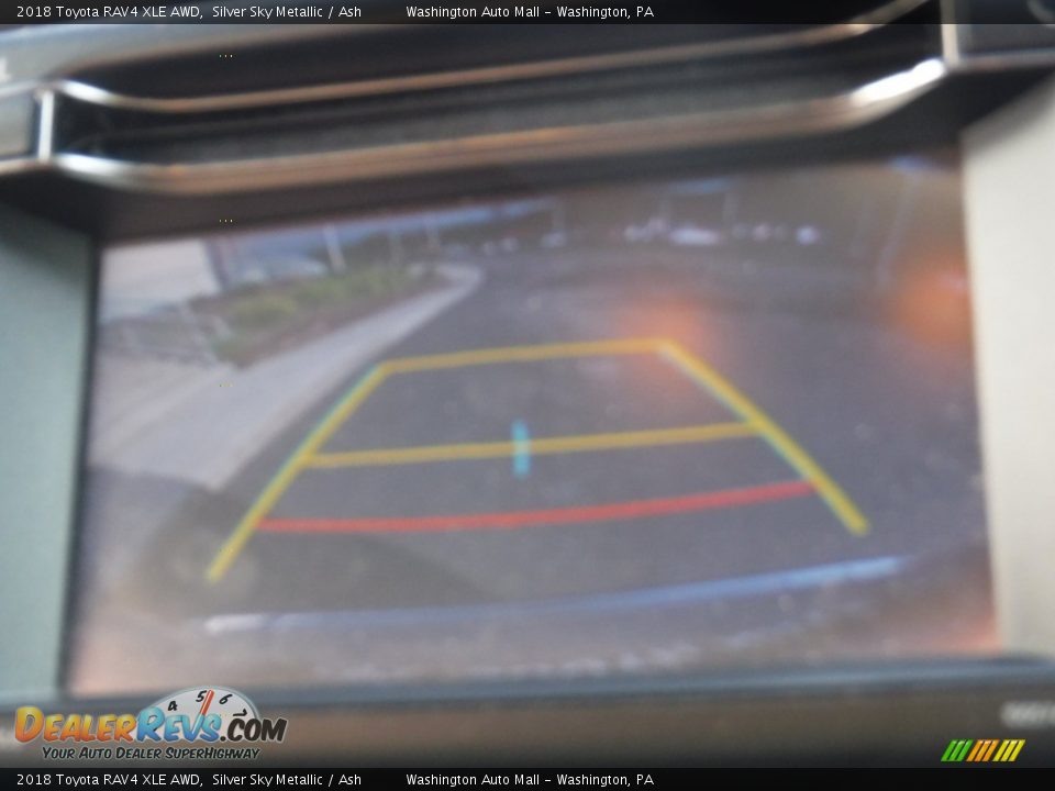 2018 Toyota RAV4 XLE AWD Silver Sky Metallic / Ash Photo #4