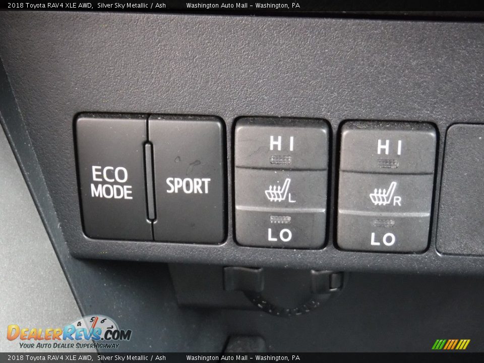 2018 Toyota RAV4 XLE AWD Silver Sky Metallic / Ash Photo #5