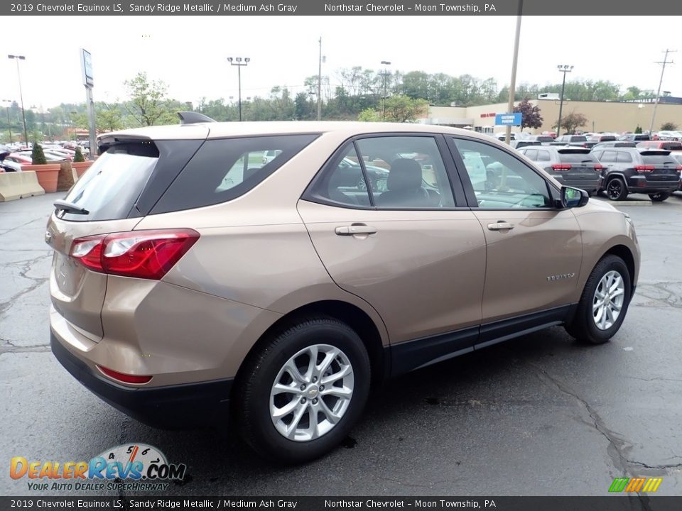 2019 Chevrolet Equinox LS Sandy Ridge Metallic / Medium Ash Gray Photo #9