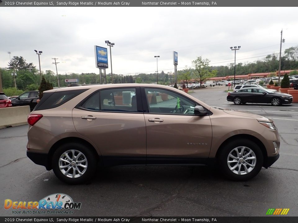 2019 Chevrolet Equinox LS Sandy Ridge Metallic / Medium Ash Gray Photo #10