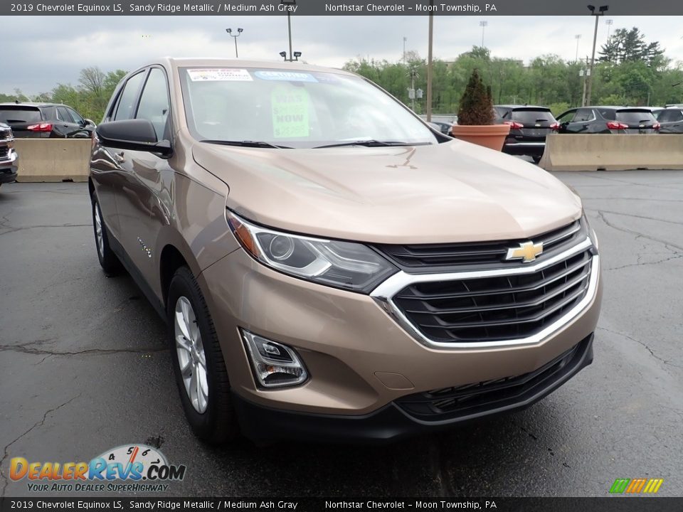 2019 Chevrolet Equinox LS Sandy Ridge Metallic / Medium Ash Gray Photo #12