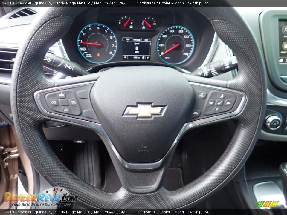 2019 Chevrolet Equinox LS Sandy Ridge Metallic / Medium Ash Gray Photo #26