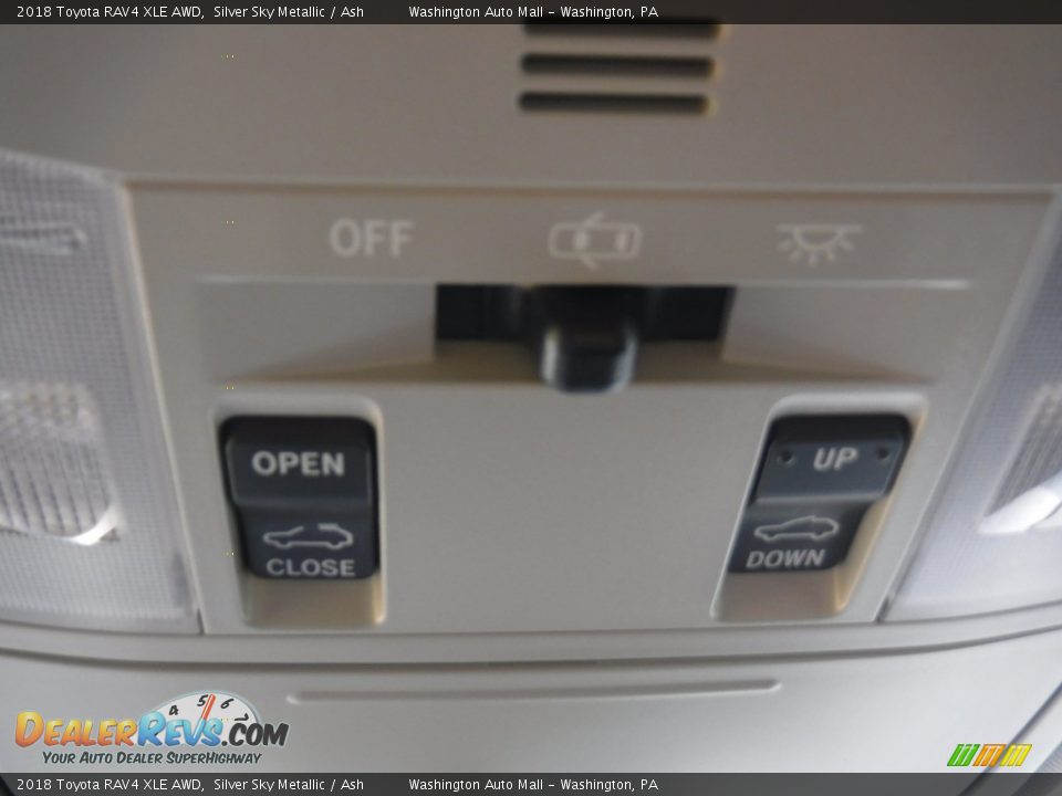 2018 Toyota RAV4 XLE AWD Silver Sky Metallic / Ash Photo #24