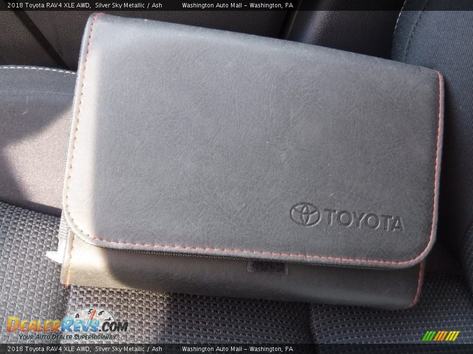 2018 Toyota RAV4 XLE AWD Silver Sky Metallic / Ash Photo #30
