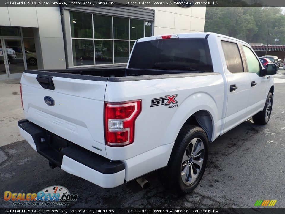 2019 Ford F150 XL SuperCrew 4x4 Oxford White / Earth Gray Photo #2