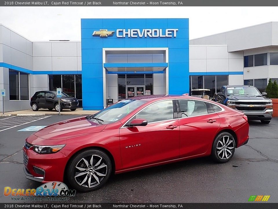 2018 Chevrolet Malibu LT Cajun Red Tintcoat / Jet Black Photo #1