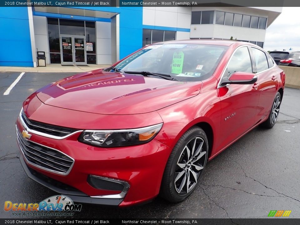 2018 Chevrolet Malibu LT Cajun Red Tintcoat / Jet Black Photo #2