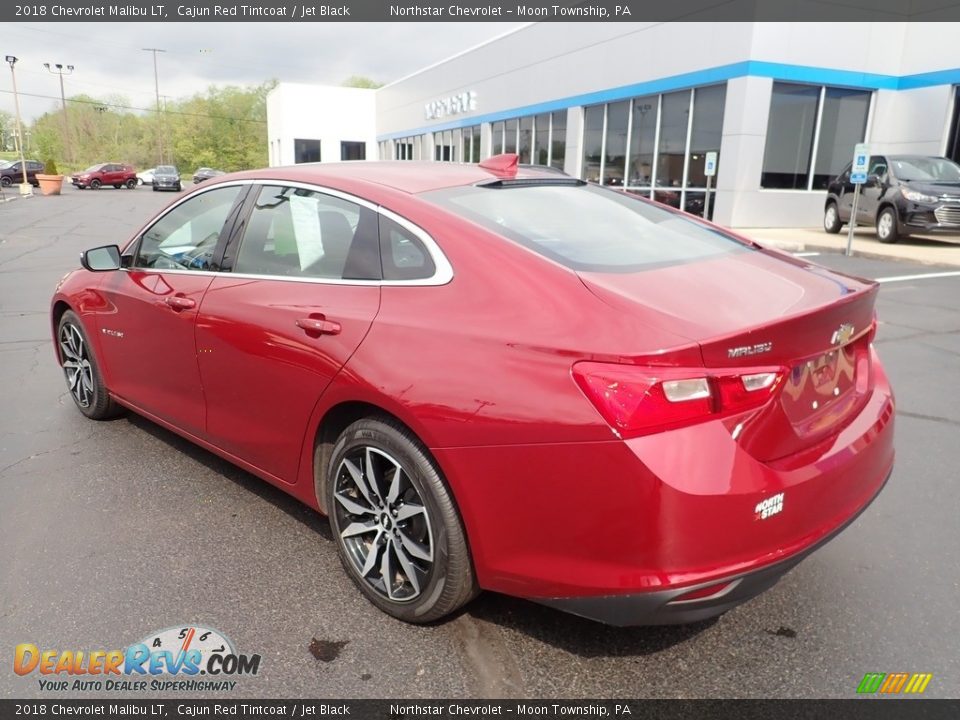 2018 Chevrolet Malibu LT Cajun Red Tintcoat / Jet Black Photo #4