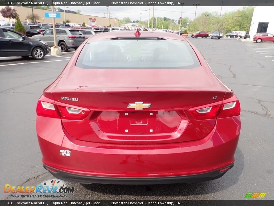 2018 Chevrolet Malibu LT Cajun Red Tintcoat / Jet Black Photo #6