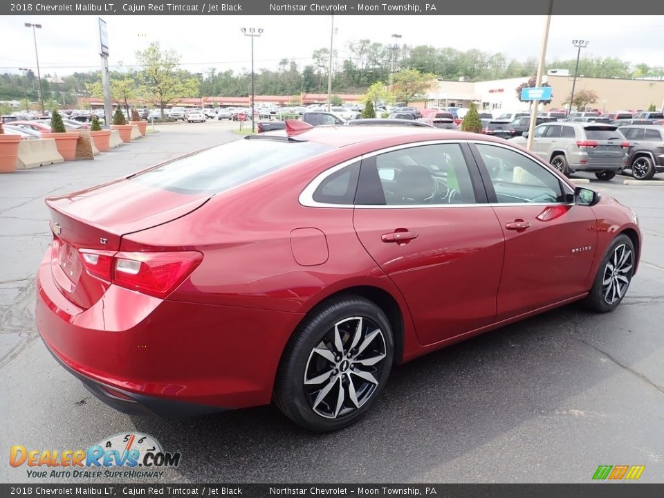 2018 Chevrolet Malibu LT Cajun Red Tintcoat / Jet Black Photo #9