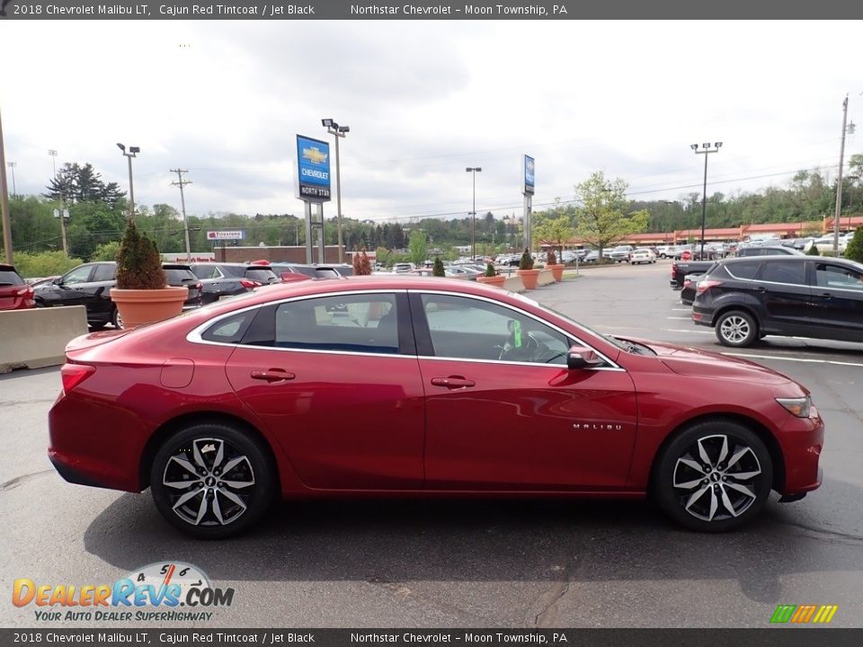 2018 Chevrolet Malibu LT Cajun Red Tintcoat / Jet Black Photo #10
