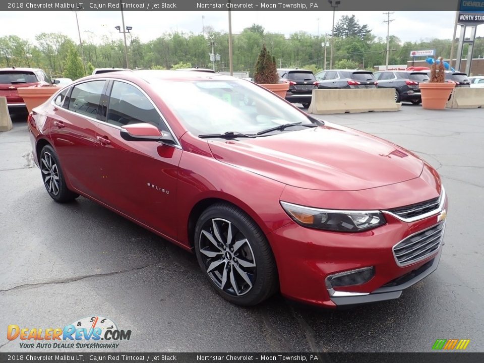 2018 Chevrolet Malibu LT Cajun Red Tintcoat / Jet Black Photo #11