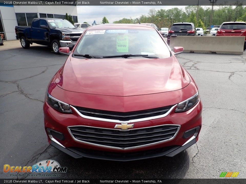 2018 Chevrolet Malibu LT Cajun Red Tintcoat / Jet Black Photo #13