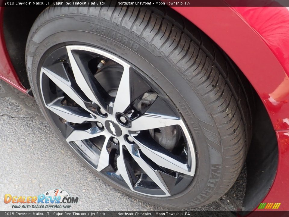 2018 Chevrolet Malibu LT Cajun Red Tintcoat / Jet Black Photo #14