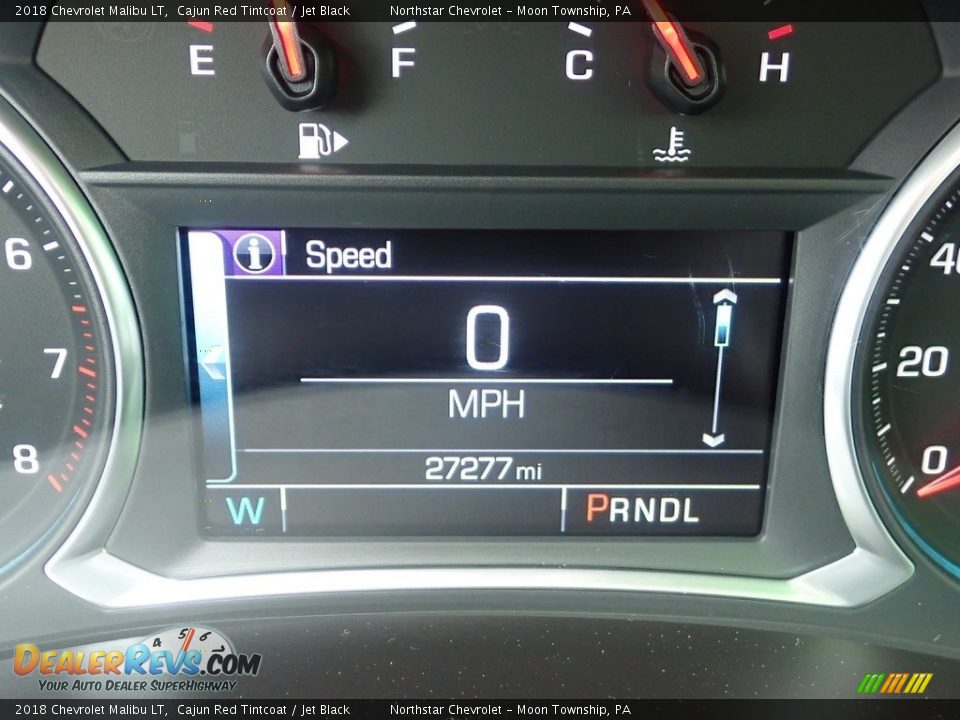 2018 Chevrolet Malibu LT Cajun Red Tintcoat / Jet Black Photo #29