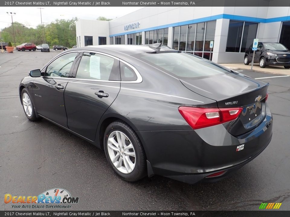 2017 Chevrolet Malibu LT Nightfall Gray Metallic / Jet Black Photo #4