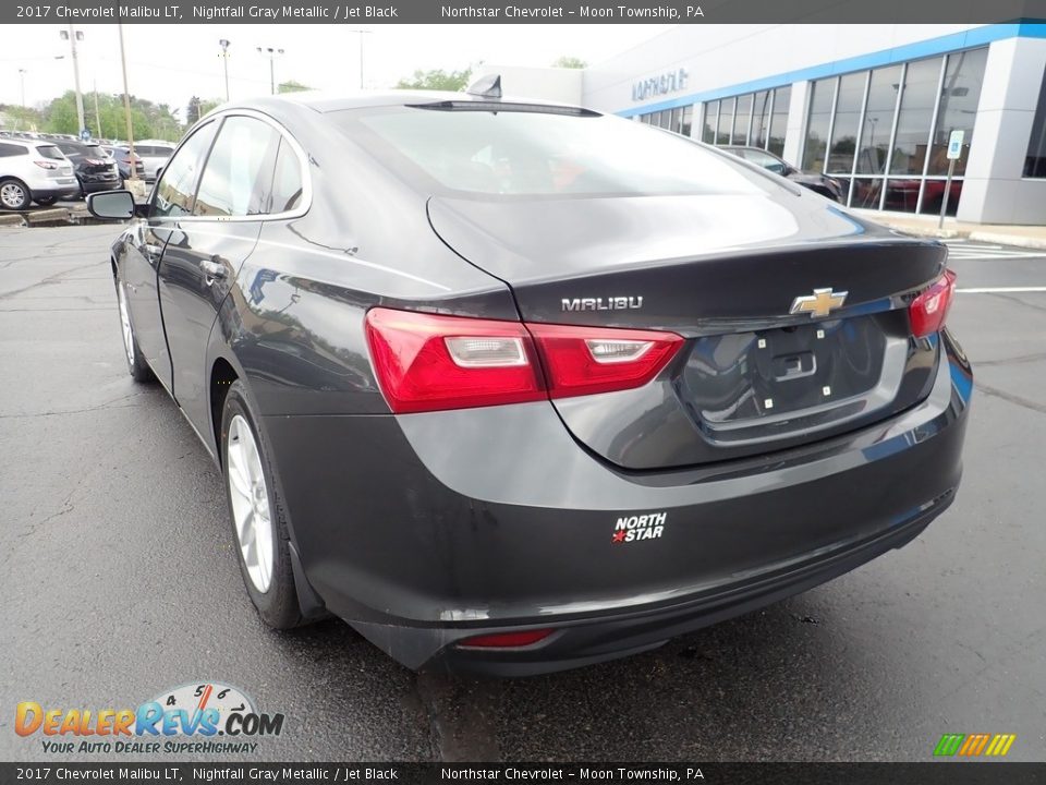 2017 Chevrolet Malibu LT Nightfall Gray Metallic / Jet Black Photo #5