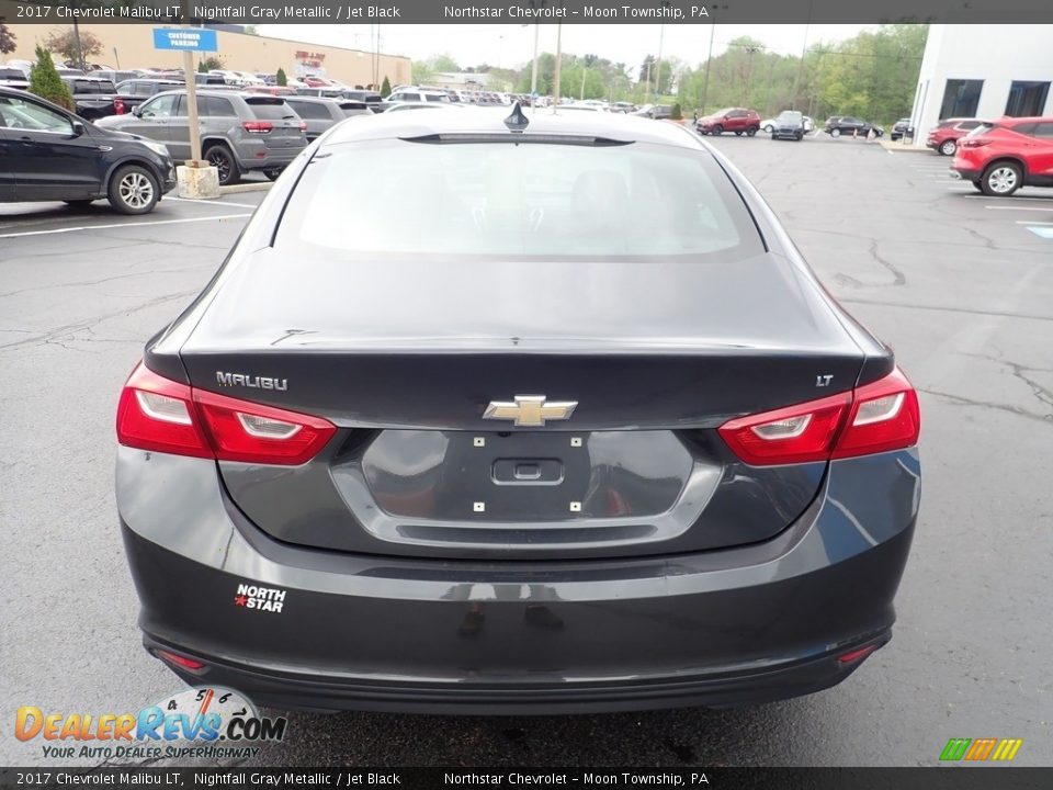 2017 Chevrolet Malibu LT Nightfall Gray Metallic / Jet Black Photo #6