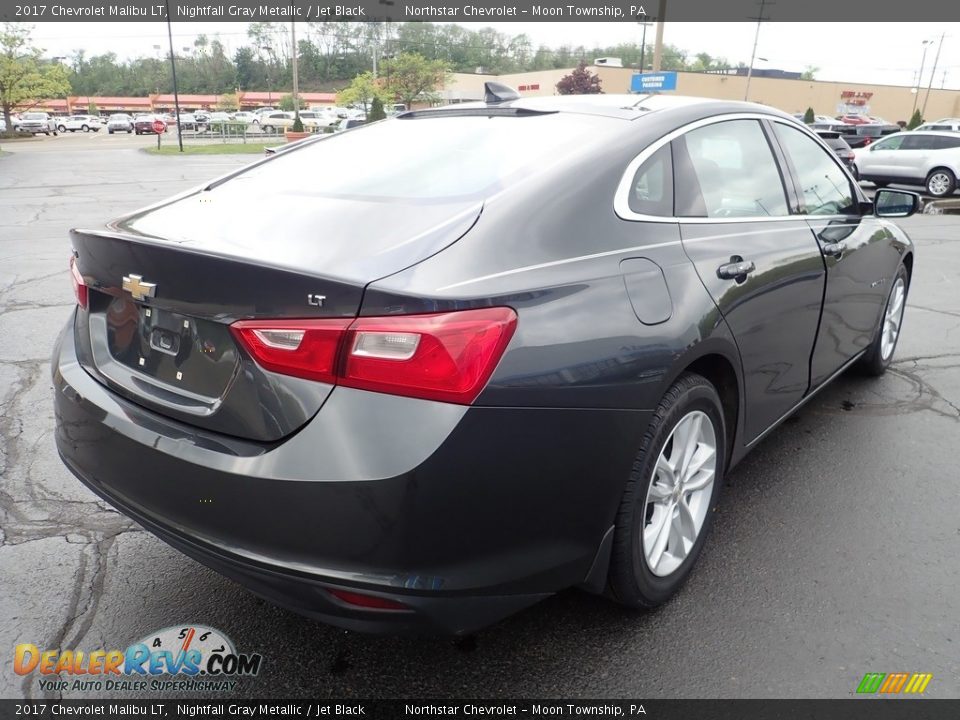 2017 Chevrolet Malibu LT Nightfall Gray Metallic / Jet Black Photo #8