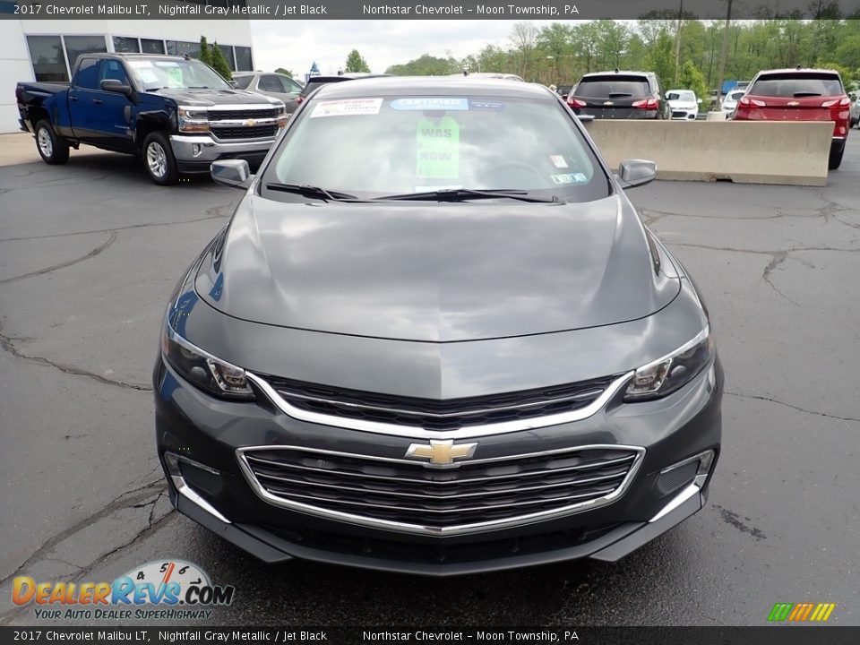 2017 Chevrolet Malibu LT Nightfall Gray Metallic / Jet Black Photo #13