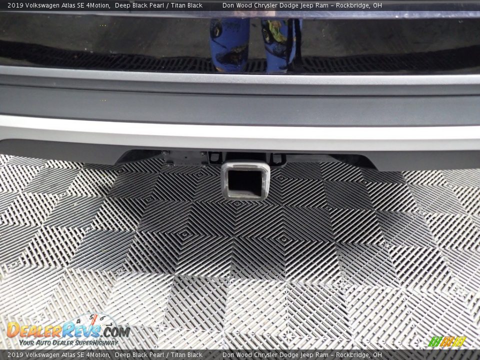 2019 Volkswagen Atlas SE 4Motion Deep Black Pearl / Titan Black Photo #13