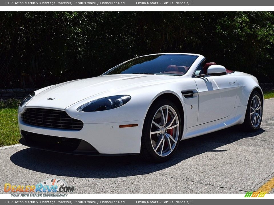 Stratus White 2012 Aston Martin V8 Vantage Roadster Photo #5