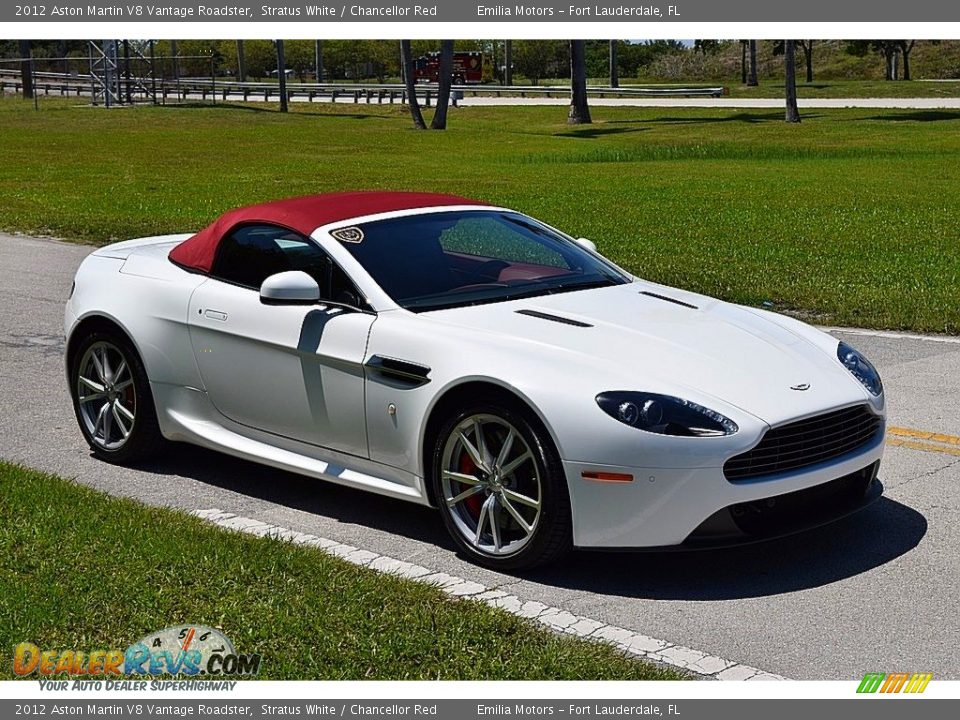 Front 3/4 View of 2012 Aston Martin V8 Vantage Roadster Photo #14