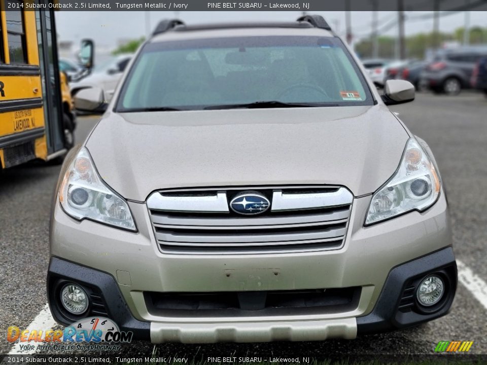 2014 Subaru Outback 2.5i Limited Tungsten Metallic / Ivory Photo #2