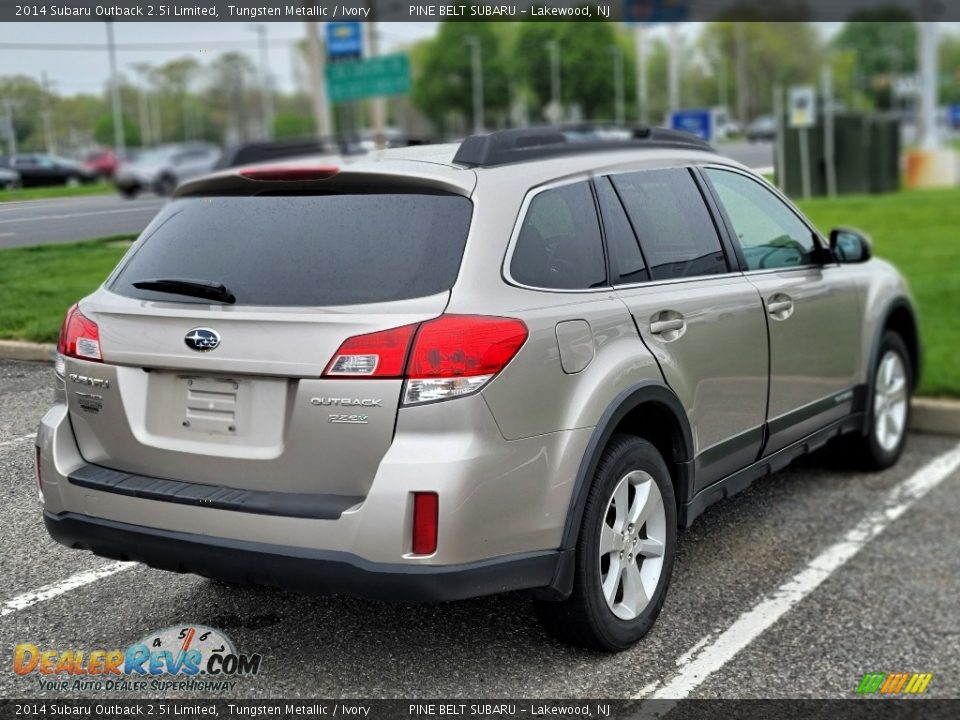 2014 Subaru Outback 2.5i Limited Tungsten Metallic / Ivory Photo #3