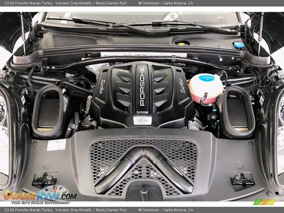 2018 Porsche Macan Turbo 3.6 Liter DFI Twin-Turbocharged DOHC 24-Valve VarioCam Plus V6 Engine Photo #8