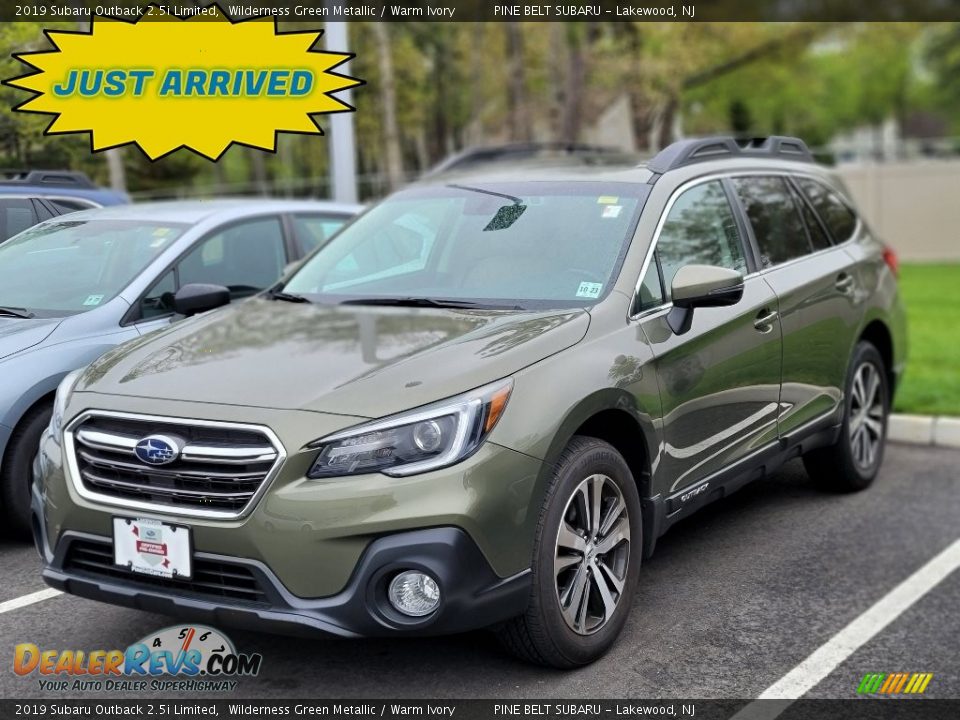 2019 Subaru Outback 2.5i Limited Wilderness Green Metallic / Warm Ivory Photo #1