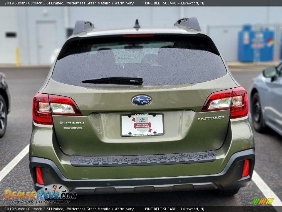 2019 Subaru Outback 2.5i Limited Wilderness Green Metallic / Warm Ivory Photo #4