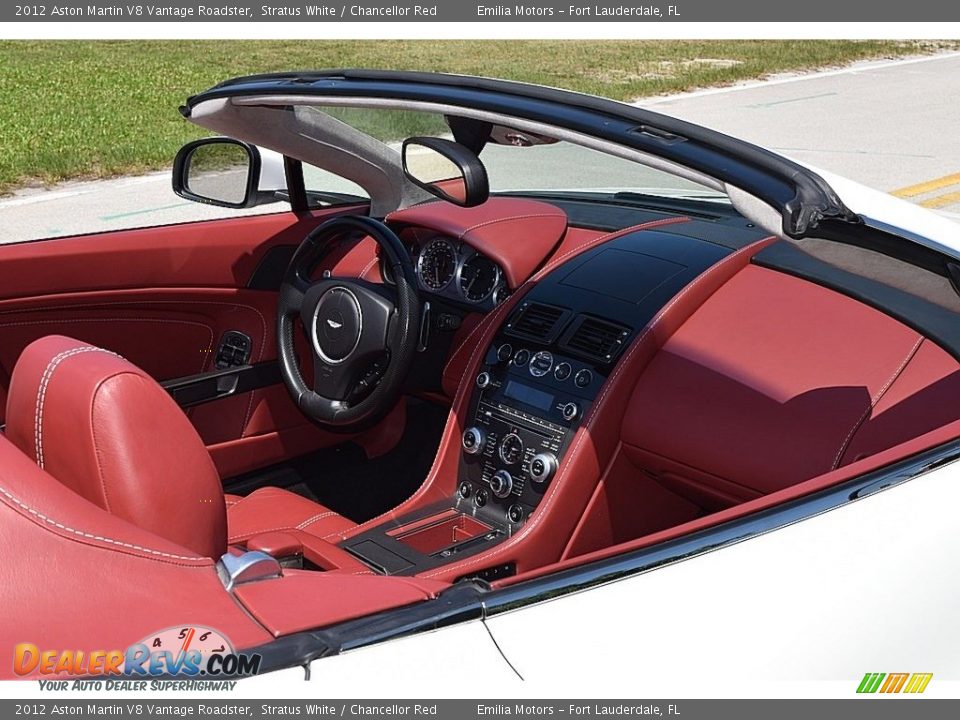 Front Seat of 2012 Aston Martin V8 Vantage Roadster Photo #35