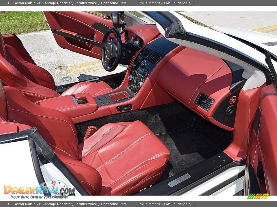 Chancellor Red Interior - 2012 Aston Martin V8 Vantage Roadster Photo #37