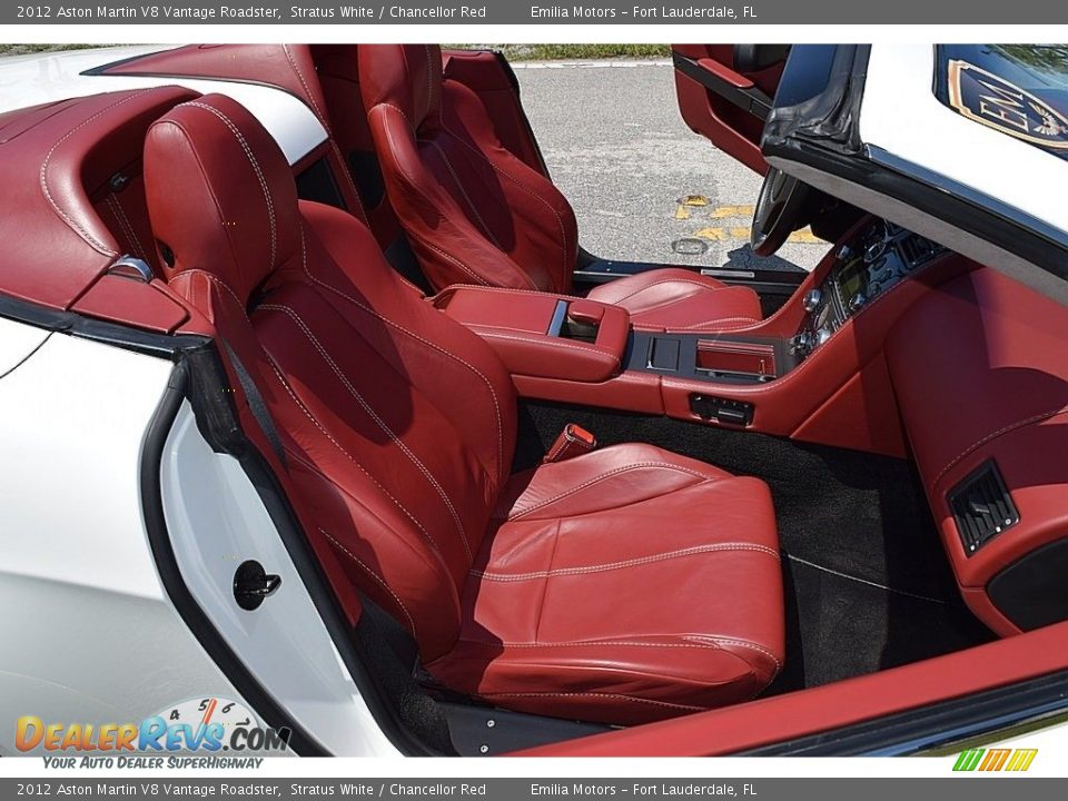 Front Seat of 2012 Aston Martin V8 Vantage Roadster Photo #38